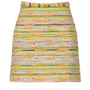 Le Superbe Beach Tweed Mini Skirt